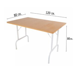 Mesa plegable 120x80cm Haya