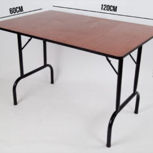 Mesa plegable 120x60cm Cerezo