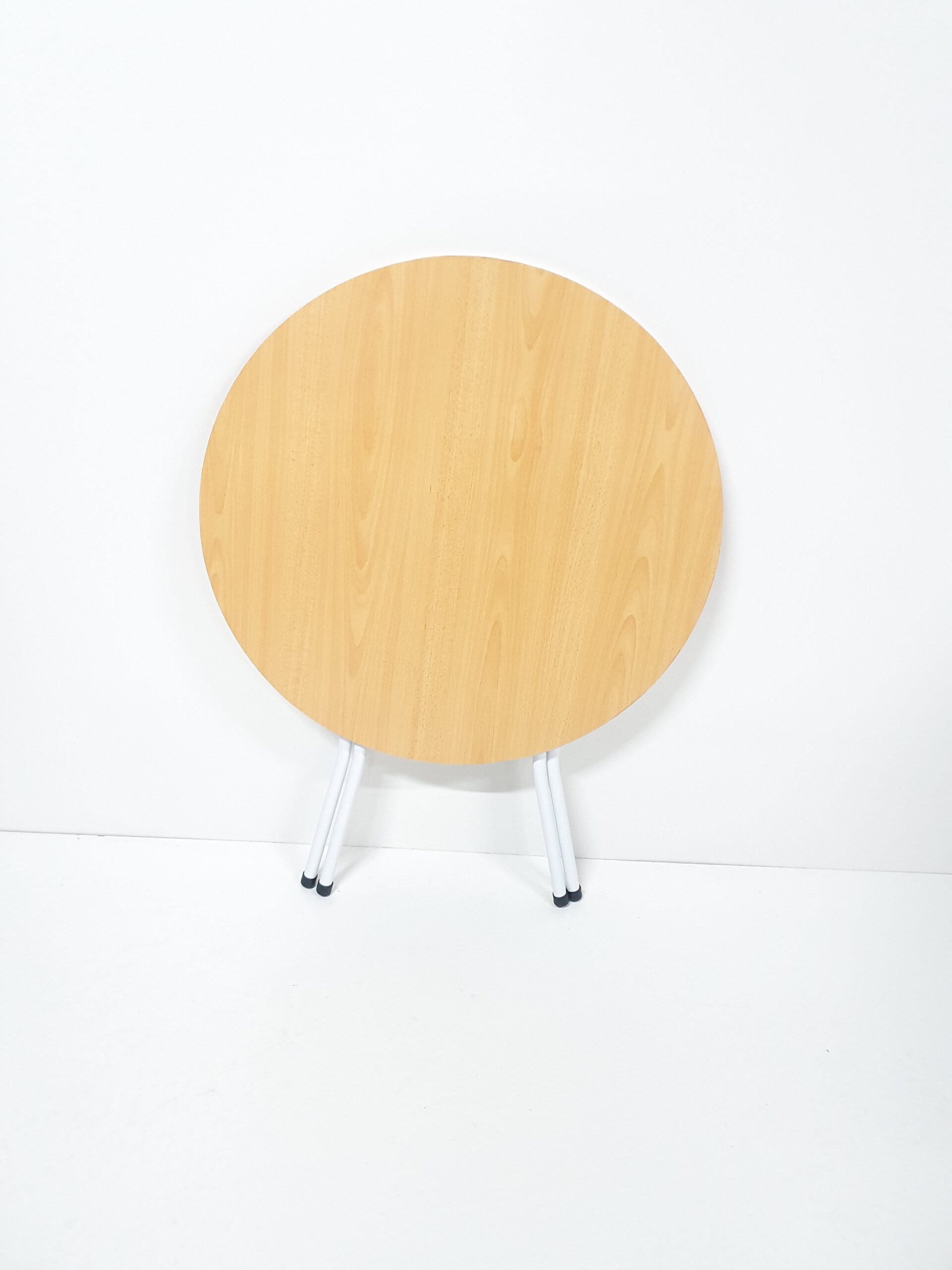 Mesa plegable Redonda 80cm Haya - Imagen 5