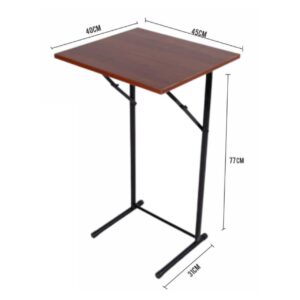 Mesita plegable auxiliar 45x40cm Cerezo