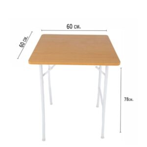 Mesa plegable 60x60cm Haya