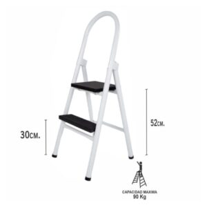 Escalera plegable de 2 pasos MM