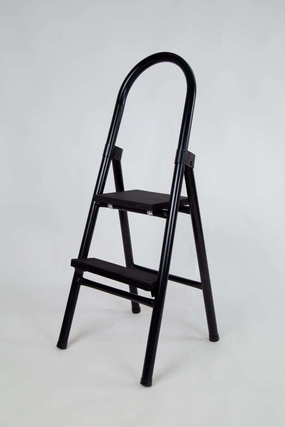 Escalera plegable de 2 pasos Negro MM - Imagen 3